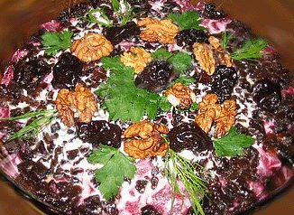 Чернослив с грецким орехом