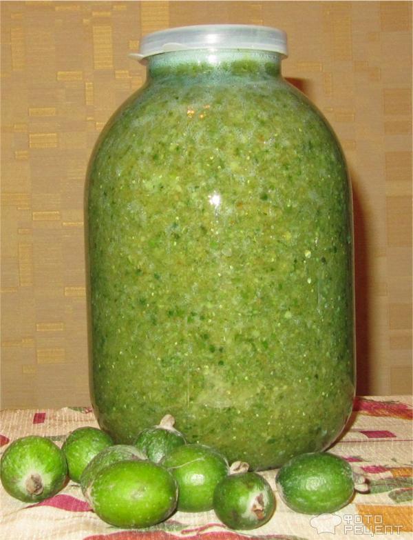 Рецепт желе из фейхоа на зиму