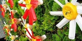 Вертушка из пластиковой бутылки