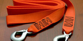 Как завязать буксировочный трос фото