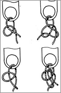 Как завязать буксировочный трос