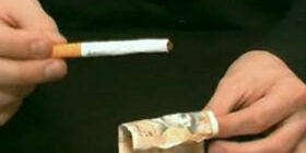 Как делать фокус с сигаретой фото