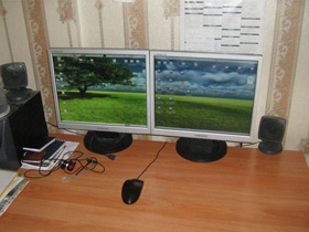 Как подключить два монитора к одному компьютеру Как подключить два монитора к одному компьютеру фото