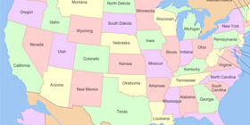 Как пригнать авто из США карта штатов