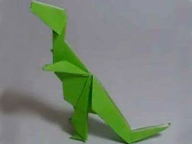 Как сделать динозавра из бумаги видео Как сделать динозавра из бумаги видео