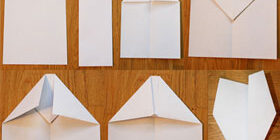 Как сделать самолетик из бумаги