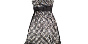 Как сшить кружевное платье