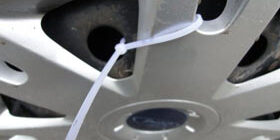 Как закрепить колпаки фото