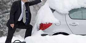 Как завести машину в мороз фото