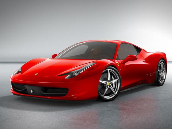 Лучший спортивный автомобиль 2011 года Ferrari 458 Italia фото обзор