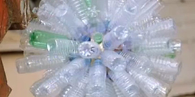 Шар из пластиковой бутылки своими руками