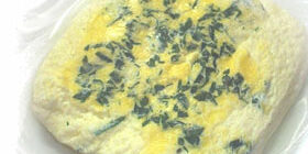 Яичная бабка с зеленью фото