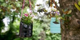 Горшок из пластиковой бутылки своими руками