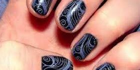 Идеи модного маникюра, фото на Новый год 2015