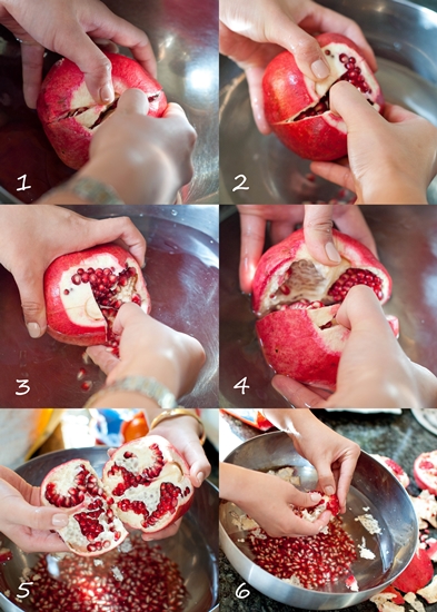 Как чистить гранат?