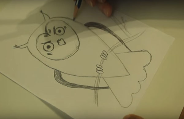 Как нарисовать сову карандашом поэтапно