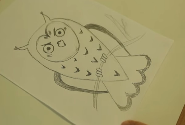 Как нарисовать сову карандашом поэтапно