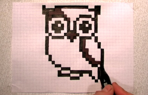 Как нарисовать сову карандашом поэтапно