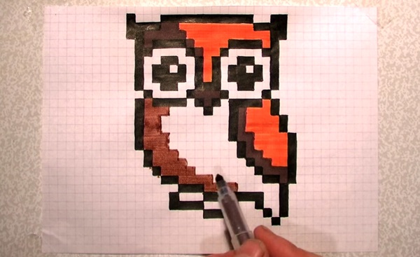 Как нарисовать сову карандашом поэтапно