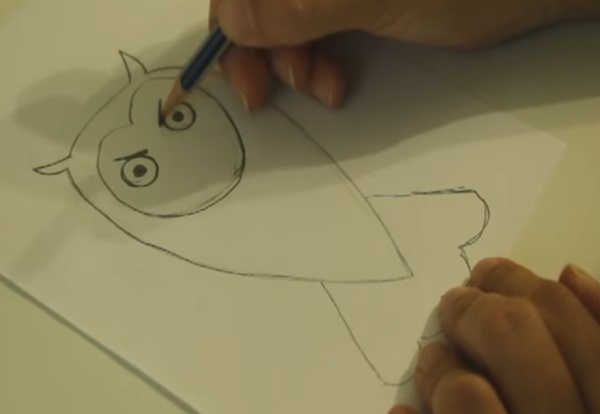 Как нарисовать сову карандашом поэтапно