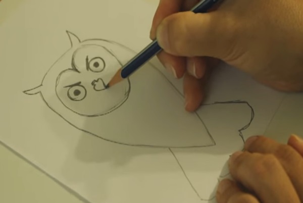 Как нарисовать сову карандашом поэтапно