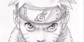 Как научиться рисовать аниме Наруто карандашом