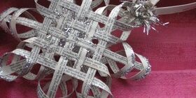 Как сделать объемные снежинки из бумаги