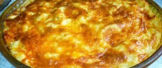 Картофельная запеканка, как в детском саду