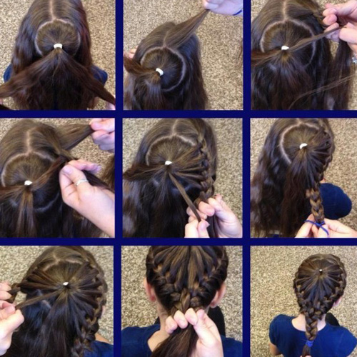 Красивые и простые прически для девочки на Новый год 2015 с фото