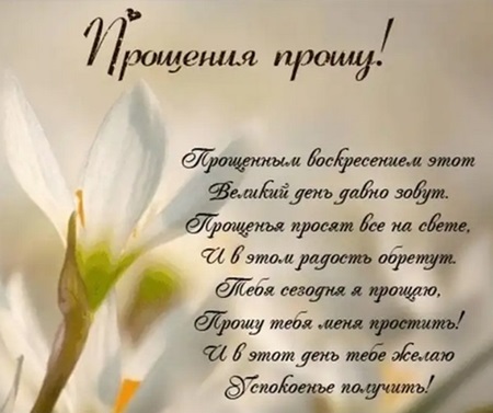 Открытки с Прощеным воскресеньем и Масленицей 2018 – красивые с надписями и поздравлениями