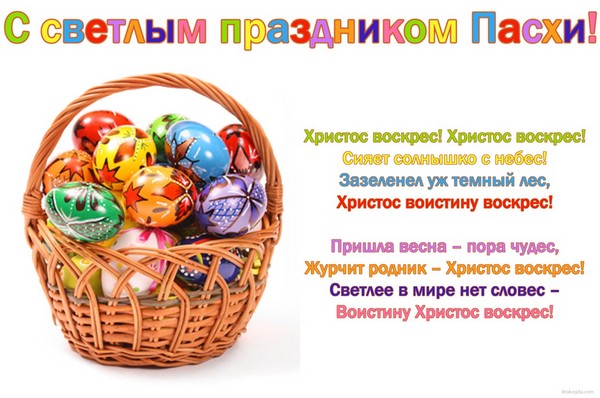 Поздравления с Пасхой 2016 в стихах, прозе и картинках