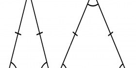 Площадь равнобедренного треугольника