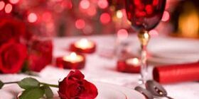 Романтический ужин на День всех влюбленных