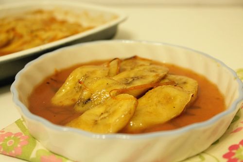 Романтический ужин на День всех влюбленных - бананы по-карибски