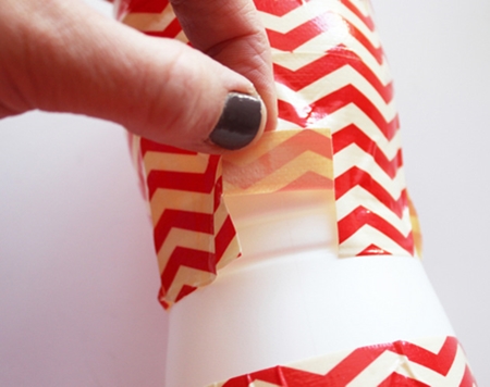 Ваза из пластиковой бутылки своими руками