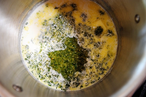 Фото рецепт пасты под соусом песто